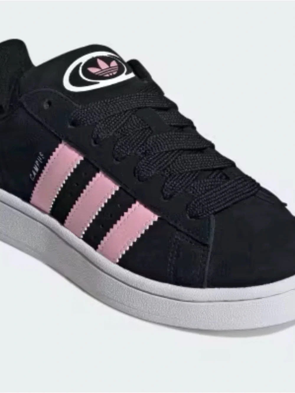 adidas Campus 00s Black Pink Suede Sneakers Y2K Skate Shoes Size 10 NIB